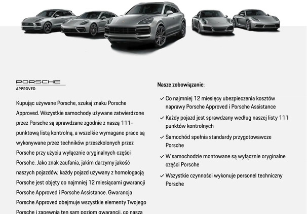 Porsche Taycan cena 599900 przebieg: 7500, rok produkcji 2022 z Nieszawa małe 407